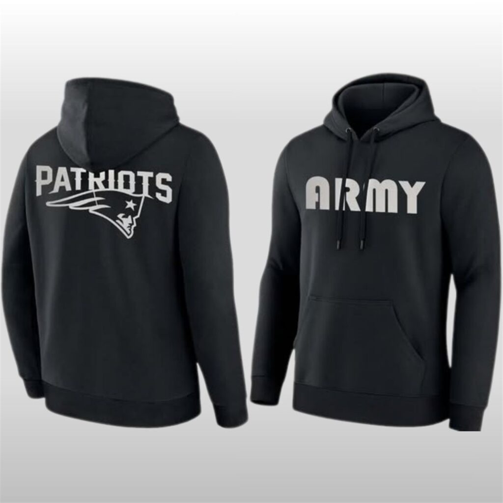 2025 New England Patriots Army Hoodie 1 2025 New England Patriots Army Hoodie