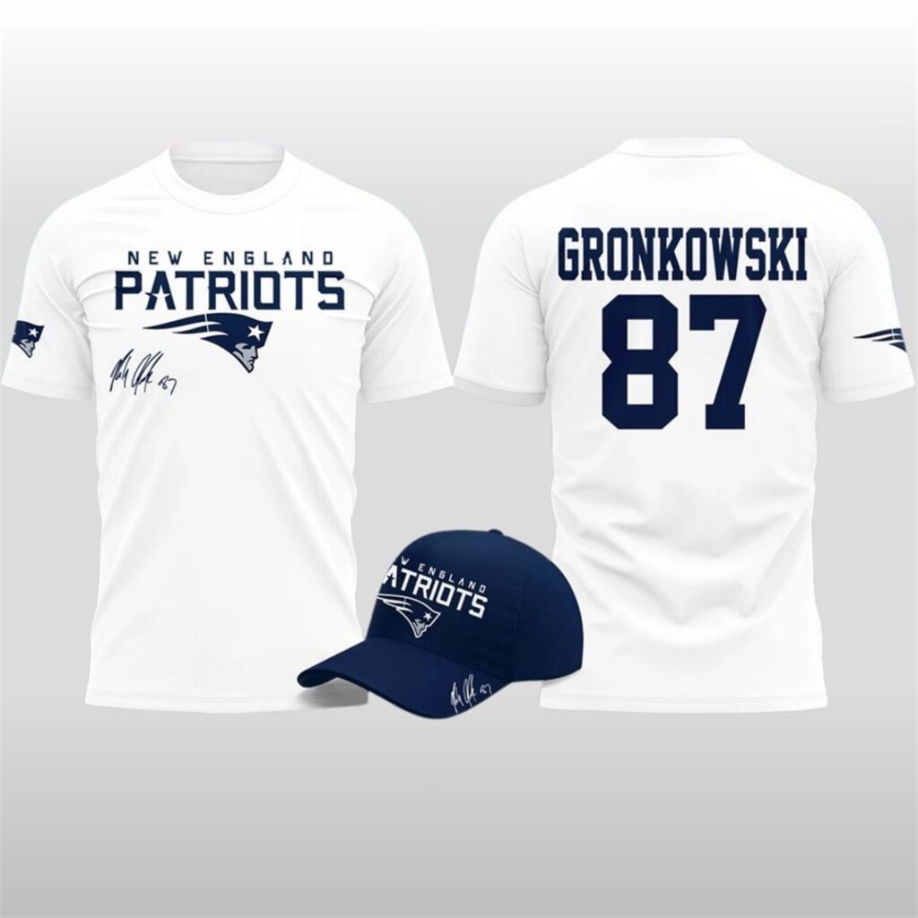 2025 Patriots Rob Gronkowski Signature Shirt 2025 6 2025 Patriots Rob Gronkowski Signature Shirt 2025