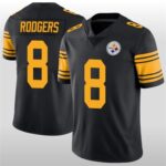 2025 Steelers Aaron Rodgers Week 9 Football Jersey