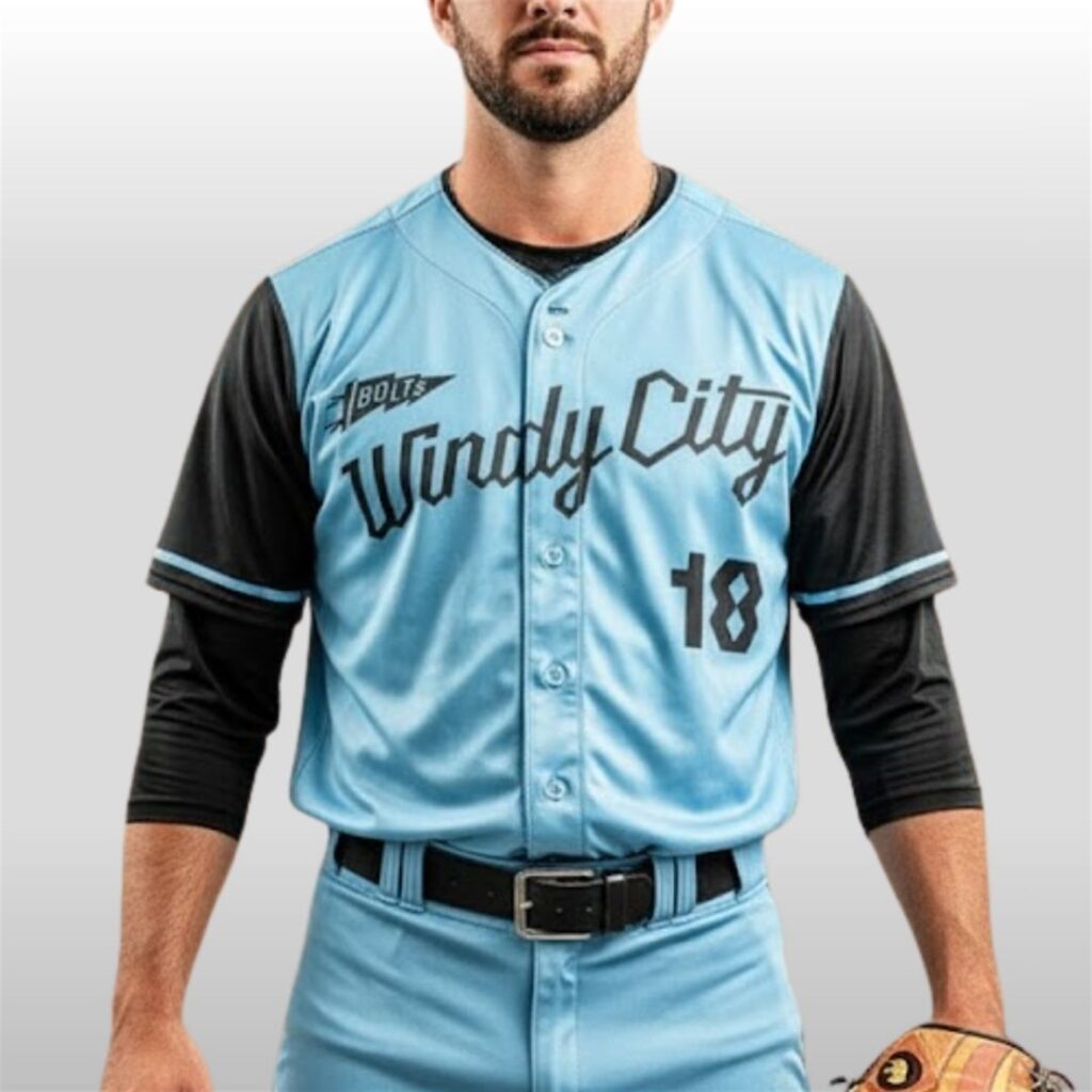 2025 Windy City ThunderBolts Blue Jersey