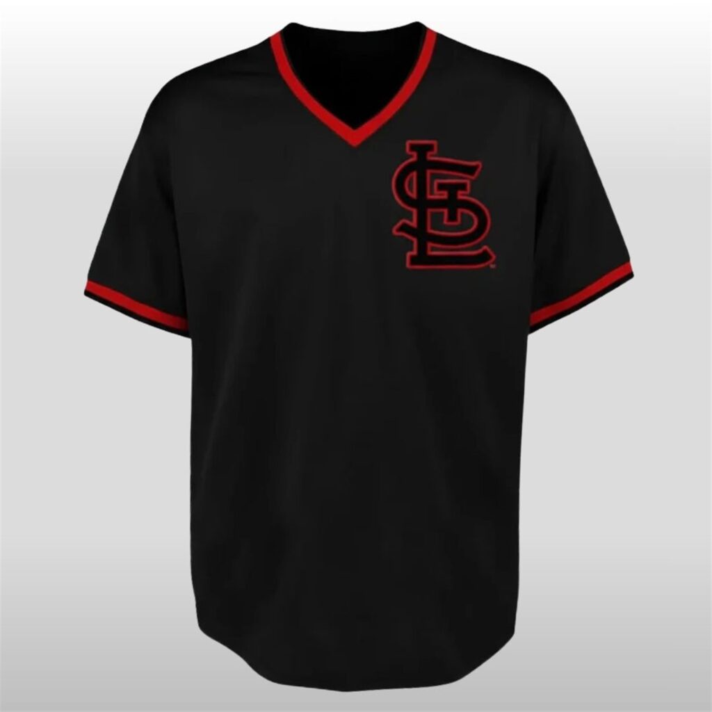 2026 Cardinals Red And Black STL Jersey Giveaway