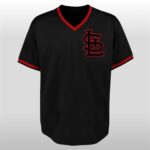 2026 Cardinals Red And Black STL Jersey Giveaway