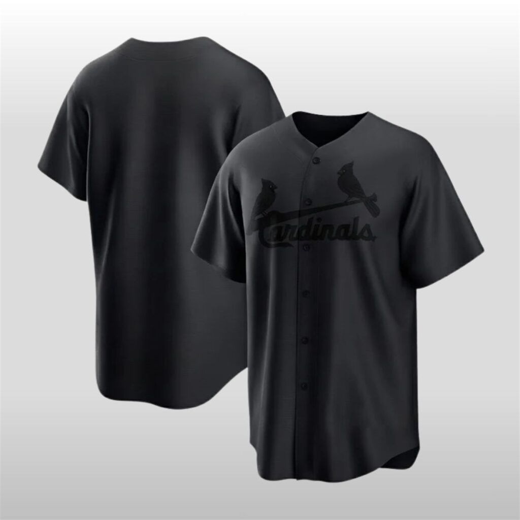 2026 Cardinals Script Blackout Jersey Giveaway