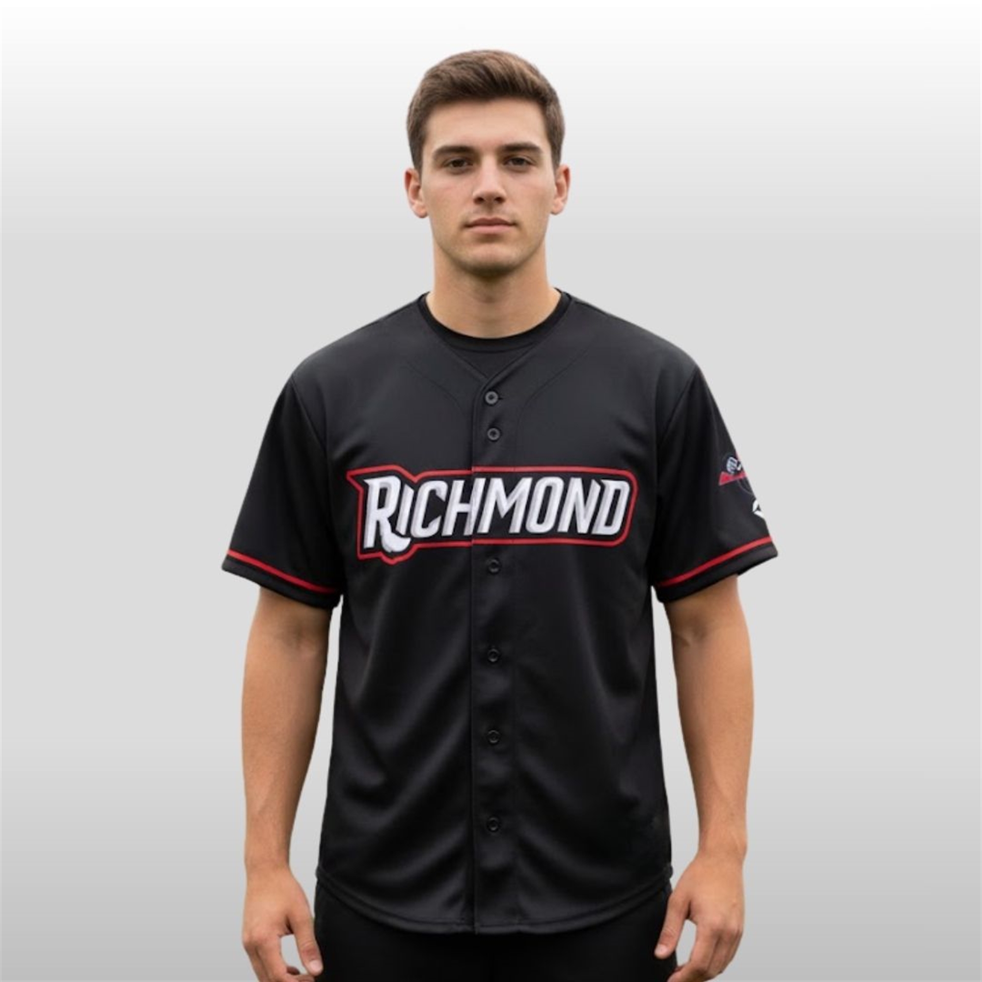 2026-Richmond-Flying-Squirrels-Evoshield-Black-Jersey 2026 Richmond Flying Squirrels Evoshield Black Jersey