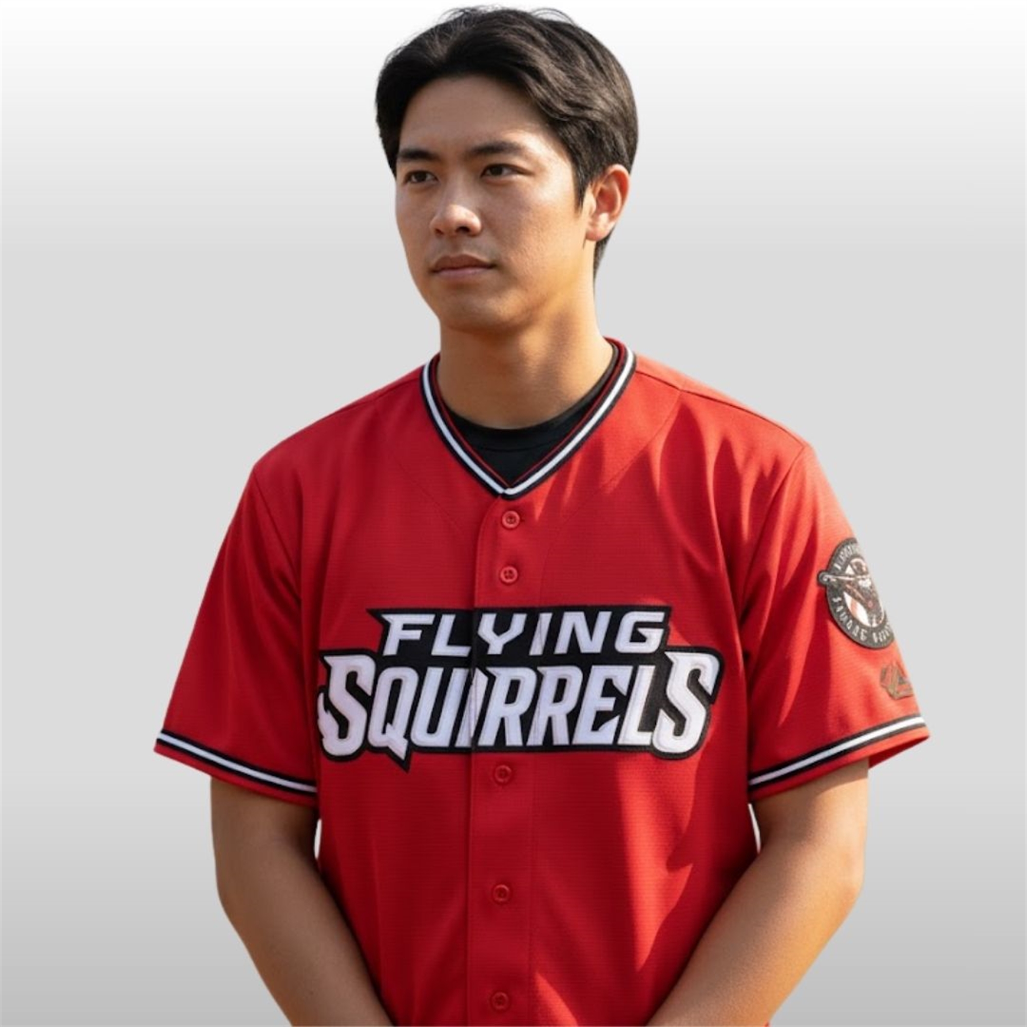 2026-Richmond-Flying-Squirrels-Evoshield-Red-Jersey 2026 Richmond Flying Squirrels Evoshield Red Jersey