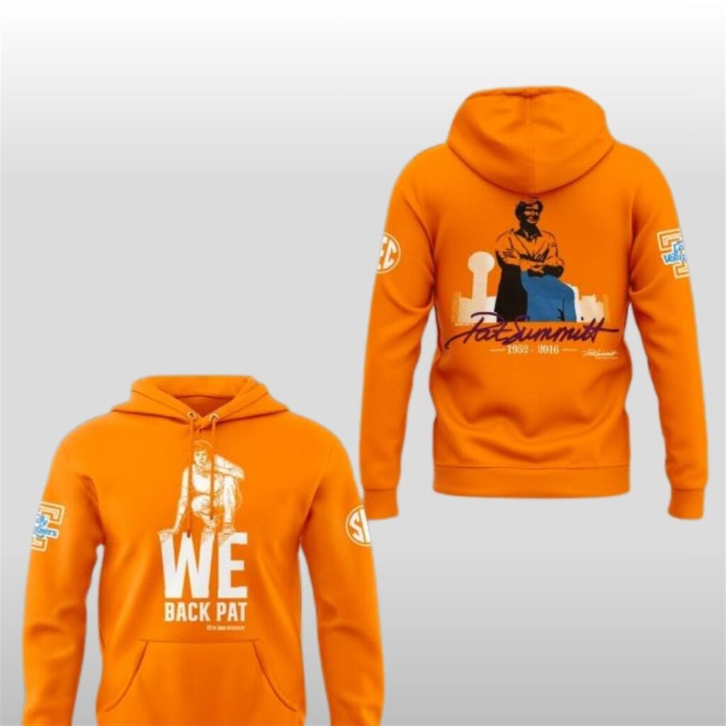 2025 Tennessee Volunteers We Back PAT Hoodie