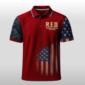 Men's Red Friday Veteran Polo shirt