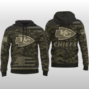 2025 Chiefs Salute to Service Camo Hoodie