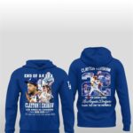 2025 Dodgers x Clayton Kershaw Thank You For The Memories Hoodie