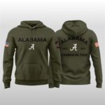 Alabama Crimson Tide Military Appreciation 2025 Hoodie