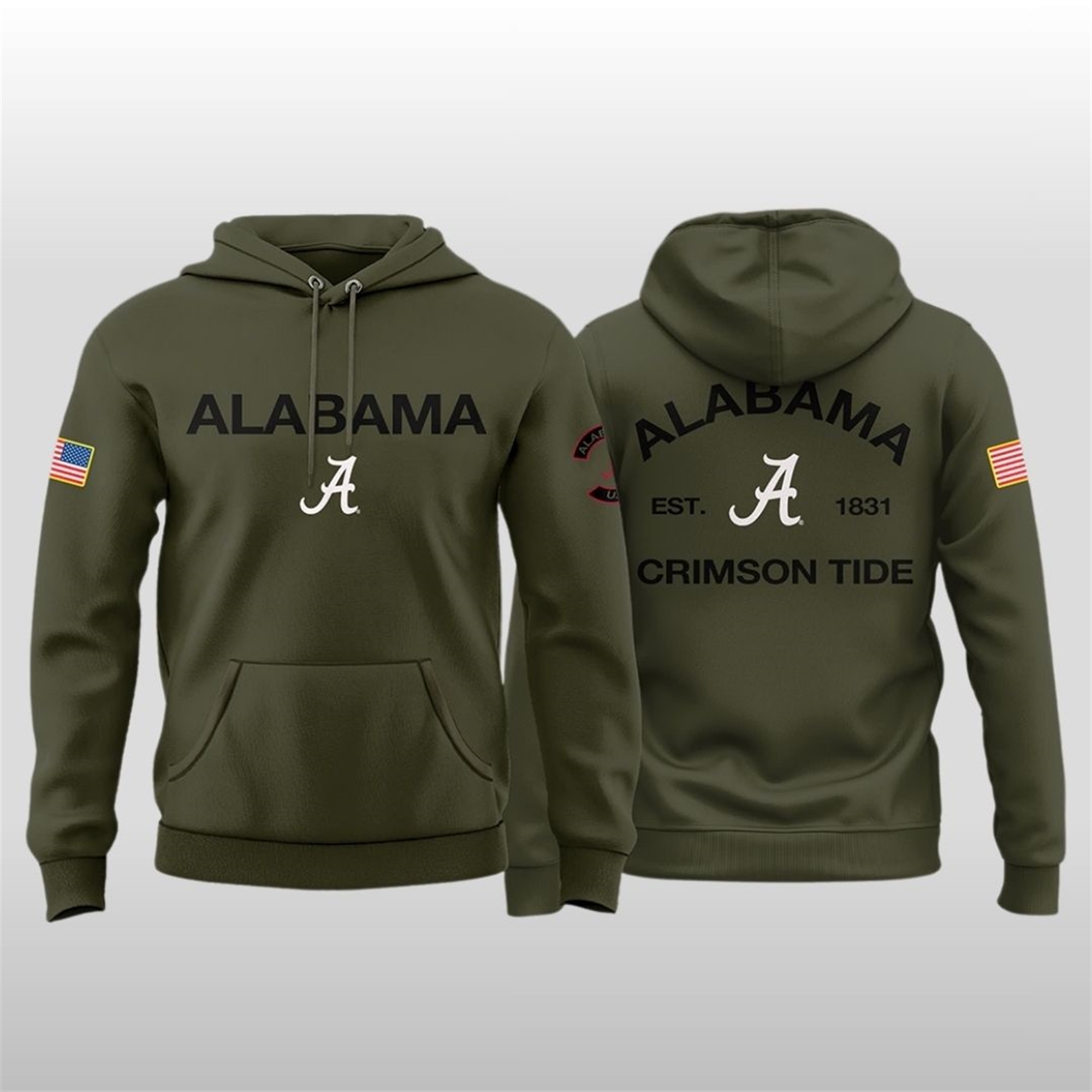 Alabama-Crimson-Tide-Military-Appreciation-2025-Hoodie Alabama Crimson Tide Military Appreciation 2025 Hoodie
