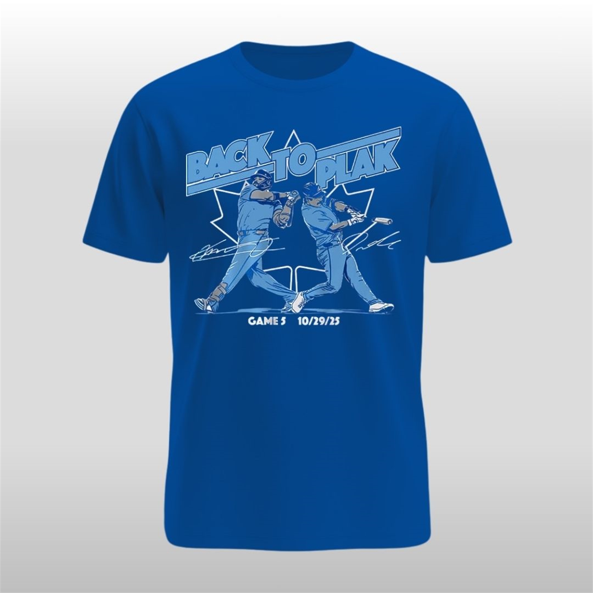 Davis-Schneider-Vladimir-Guerrero-Jr-Back-To-Plak-Game-5-World-Series-Shirt Davis Schneider Vladimir Guerrero Jr Back To Plak Game 5 World Series Shirt