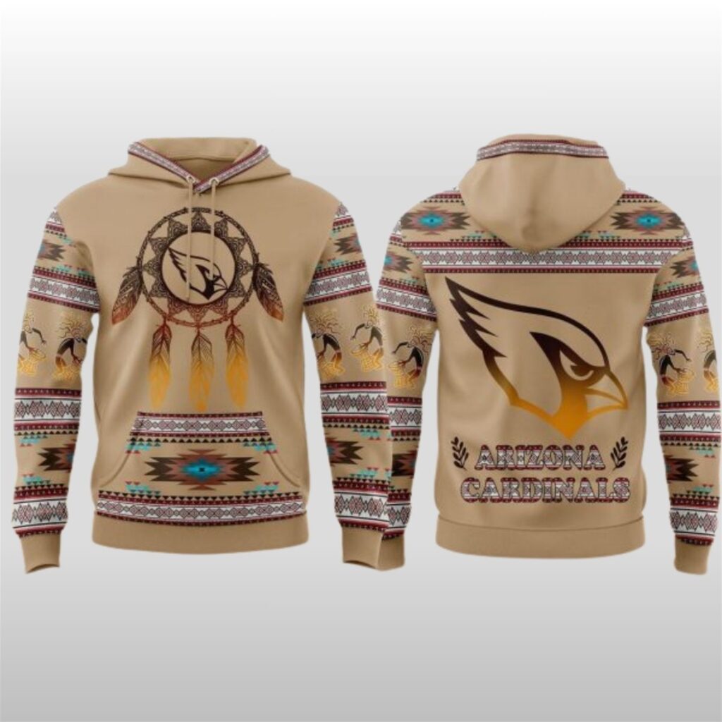 Arizona Cardinals Native American Heritage Proud Indian 2025 Hoodie
