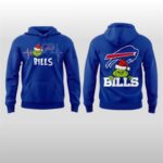 2025 Bills How Grnch Stole Merry Grnchmas Hoodie