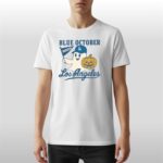 Blue October Ghost Dodgers Shirt