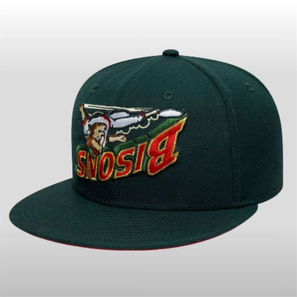 Buffalo Bisons Dark Green Hat