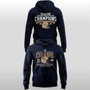 2025 Big Sky Conference Champions Montana State Football Hoodie