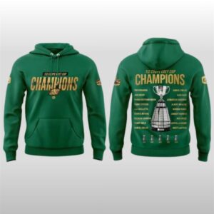 Saskatchewan Roughriders Road To 112th Grey Cup Champions 2025 Hoodie
