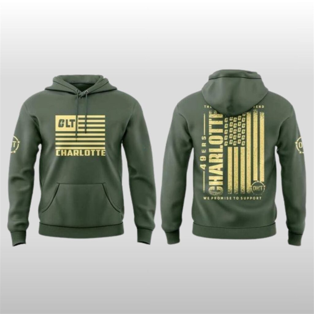 Charlotte Football Military Appreciation Game 2025 Hoodie 7 Charlotte Football Military Appreciation Game 2025 Hoodie