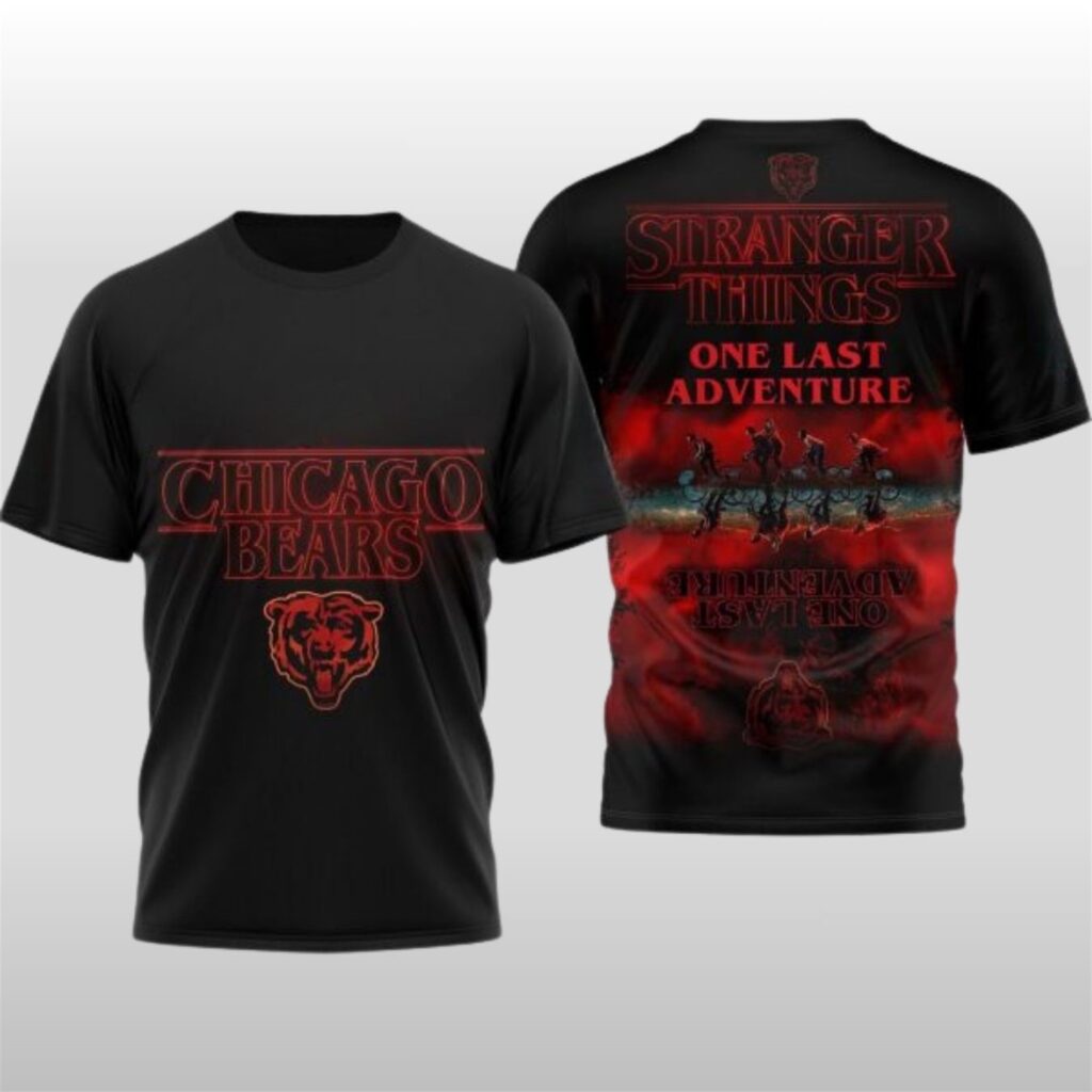 Chicago Bears Stranger Things Last Season 2025 Shirt