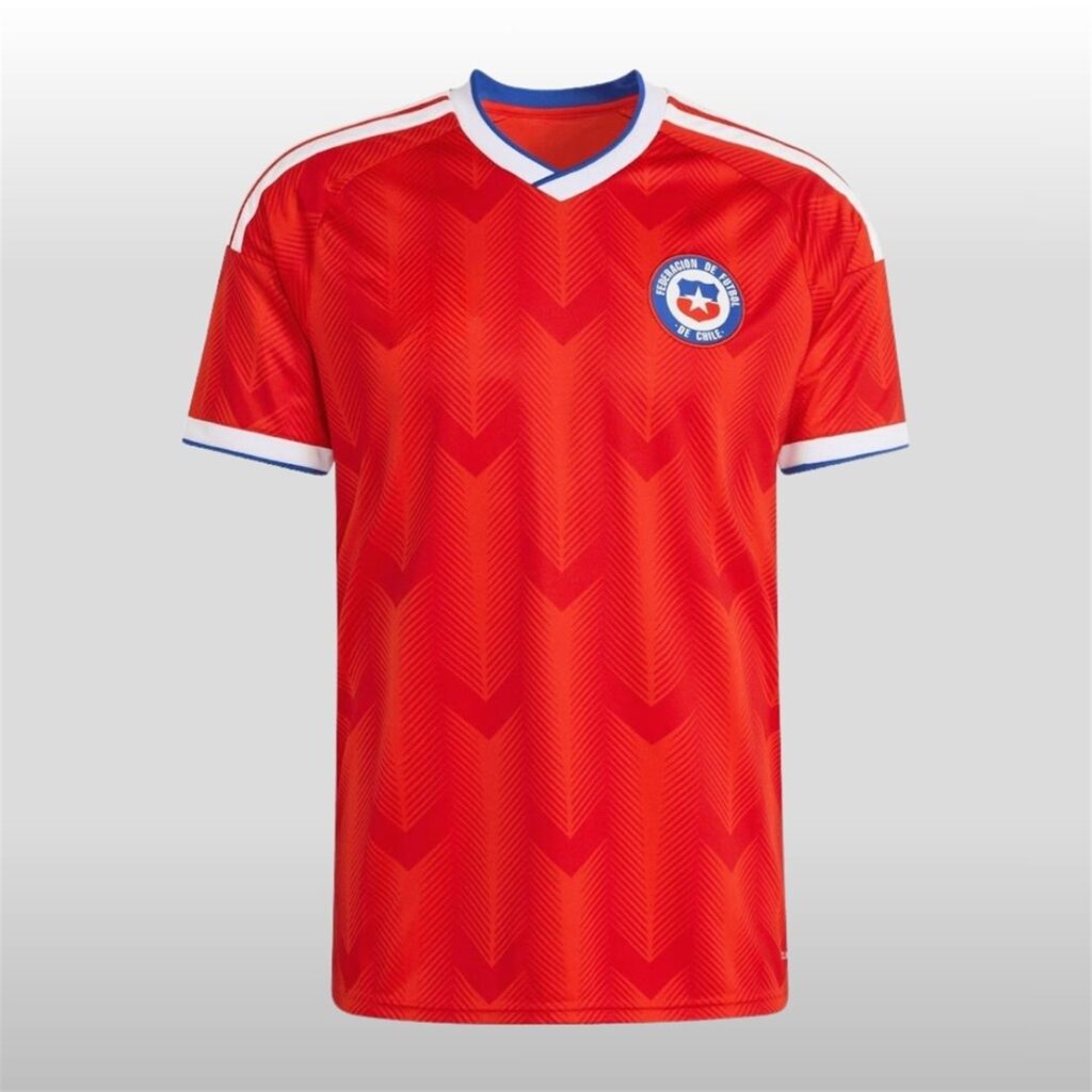 Chile 2026 World Cup Soccer Jersey 3 Chile 2026 World Cup Soccer Jersey