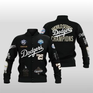 LA Dodgers 2025 World Series Champions Parade Jacket