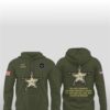 Dallas Cowboys 2025 Salute to Service Camo Hoodie