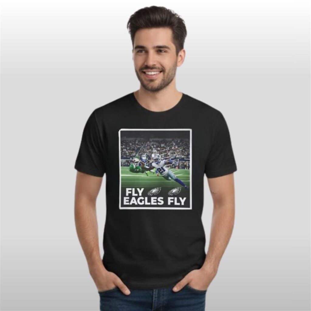DeVonta Smith Touchdown Fly Eagles Fly Shirt
