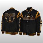 Dodgers 2025 World Series Champions Black Baseball Jacket
