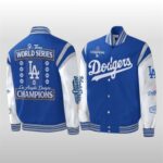Dodgers 9 Times World Series Champions Baseball Jacket