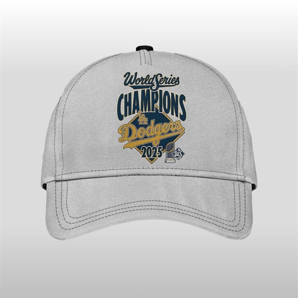 Dodgers We Rule October World Series Champions 2025 Hat
