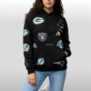 Football Multi Team Badge Hoodie