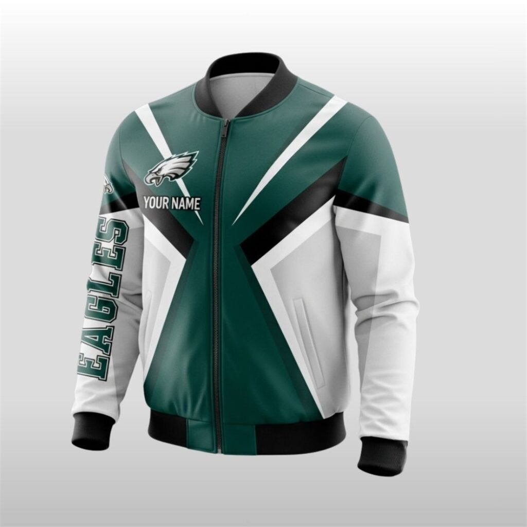 Green Philadelphia Eagles Bomber Jacket 9 Green Philadelphia Eagles Bomber Jacket