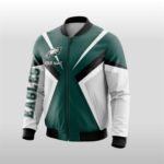 Green Philadelphia Eagles Bomber Jacket