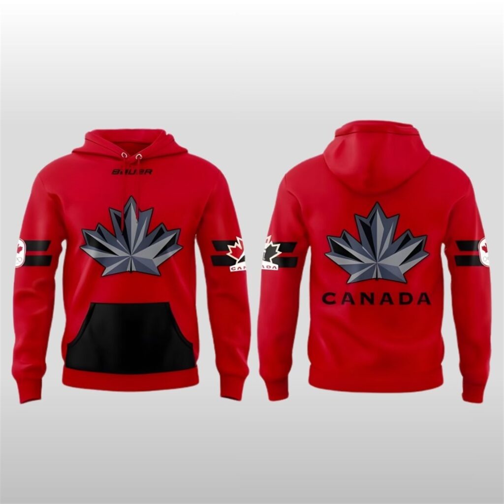 Hockey Canada New Uniforms for 2026 Winter Olympics Cancer Hoodie 7 Hockey Canada New Uniforms for 2026 Winter Olympics Cancer Hoodie