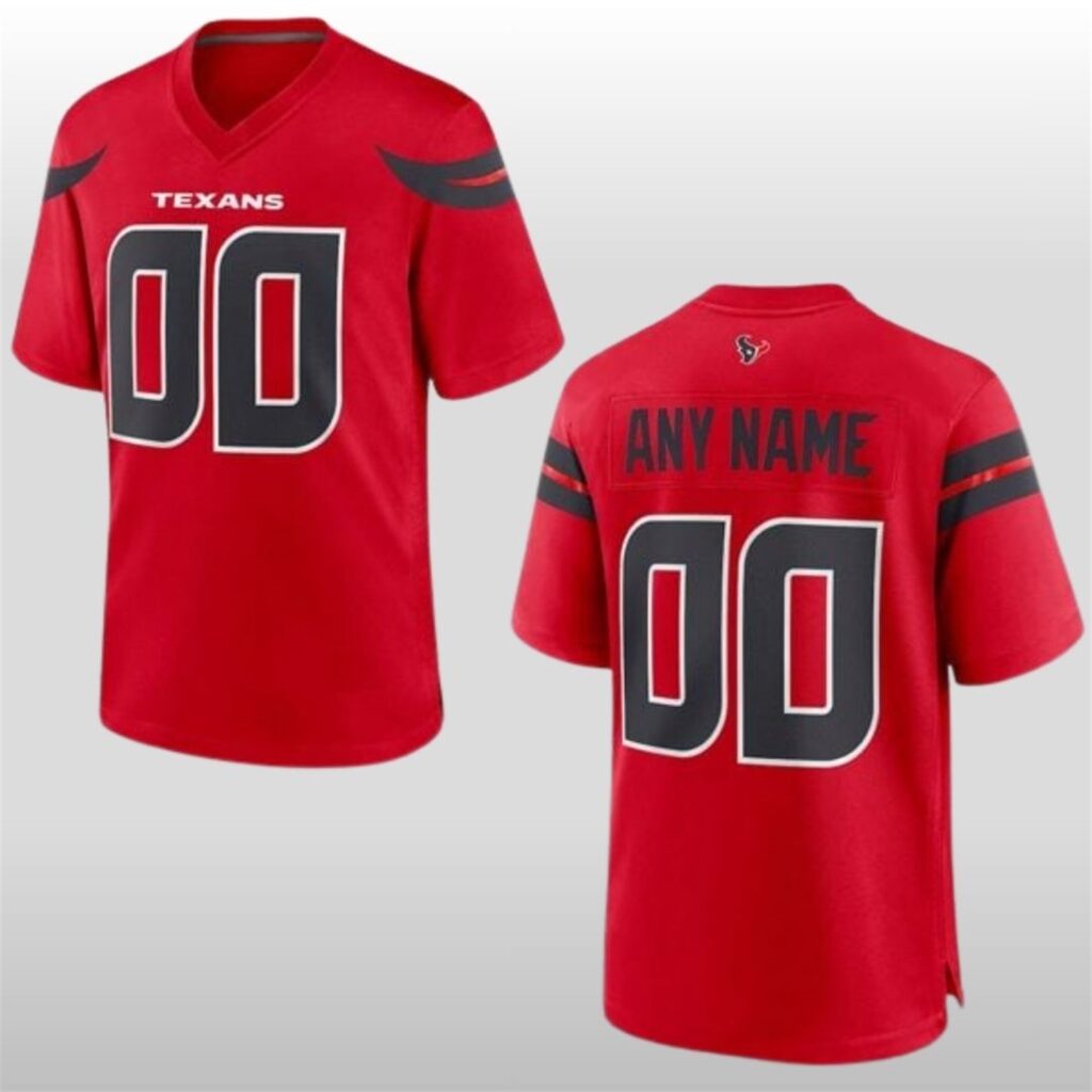 Houston Texans Battle Red 2025 Football Jersey 4 Houston Texans Battle Red 2025 Football Jersey