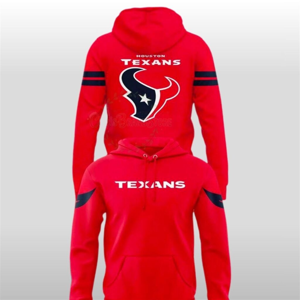 Houston Texans Battle Red 2025 Uniform Hoodie 5 Houston Texans Battle Red 2025 Uniform Hoodie