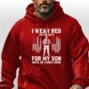 I Wear Red On Fridays For My Son Hoodie