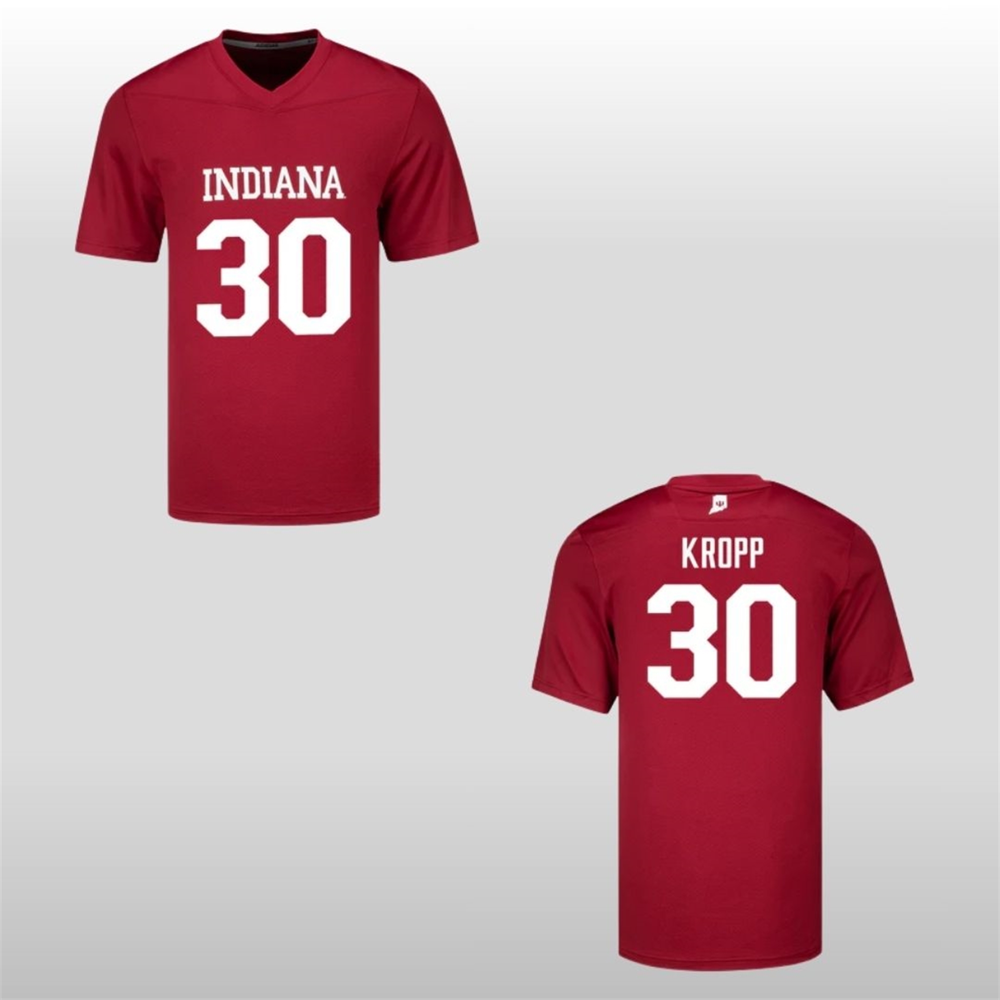 Indiana Hoosiers #30 Kyler Kropp Student Athlete Football Jersey Indiana Hoosiers #30 Kyler Kropp Student Athlete Football Jersey