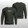 Jacksonville Jaguars Forest Green 2025 Salute to Service Sweatshirt