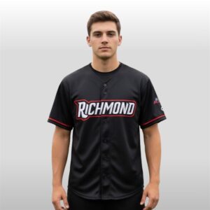 2026 Richmond Flying Squirrels Evoshield Black Jersey