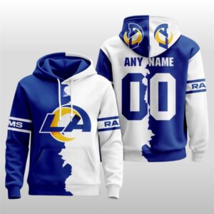 Los Angeles Rams 2025 Victory Split Hoodie
