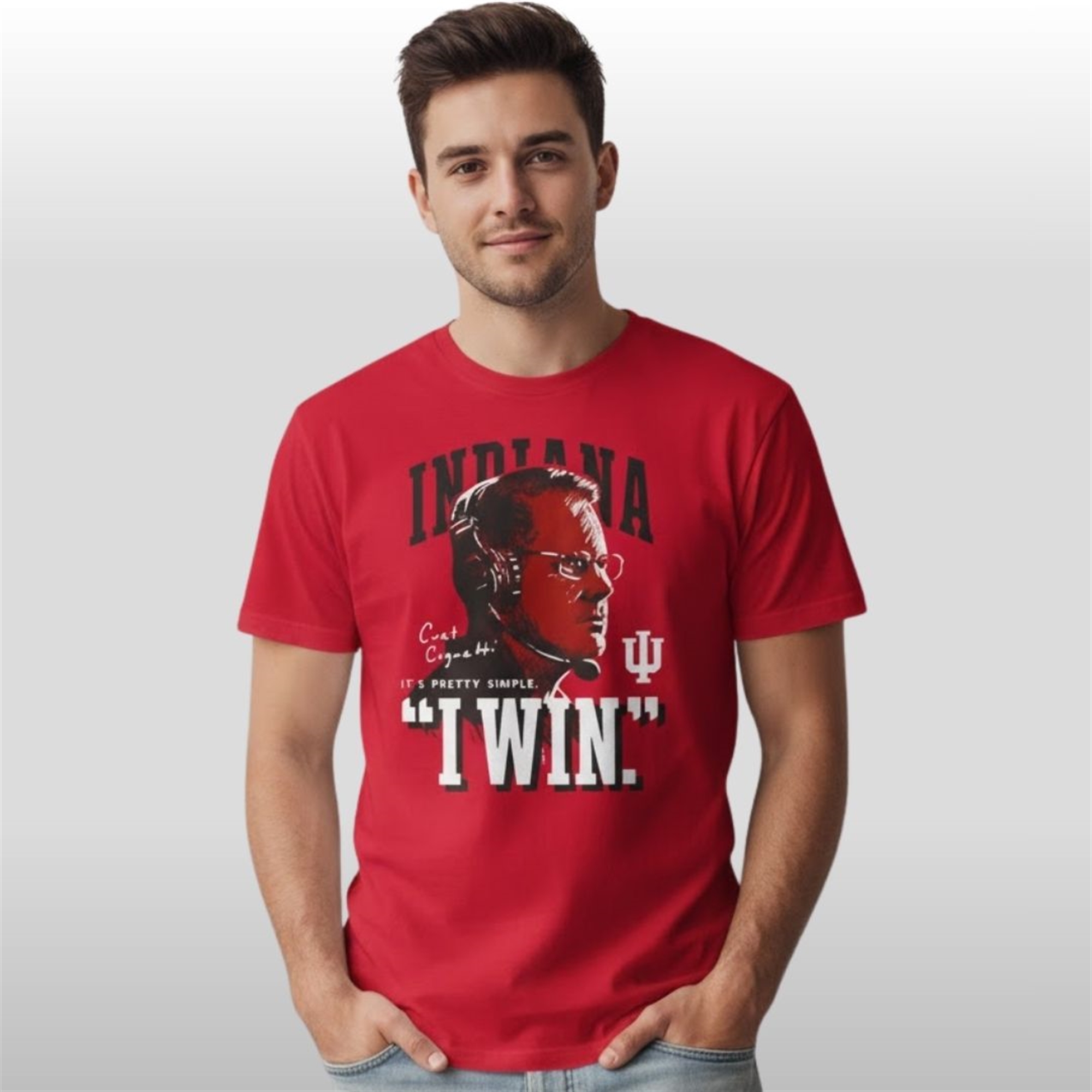 Kalen-Jackson-Coach-Bob-Knight-Indiana-Its-Pretty-Simple-I-Win-Shirt Kalen Jackson Coach Bob Knight Indiana Its Pretty Simple I Win Shirt