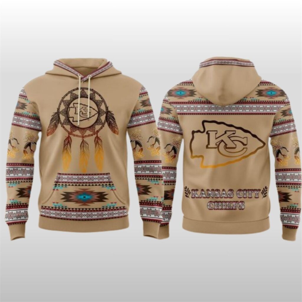 Kansas City Chiefs Native American Heritage Proud Indian 2025 Hoodie