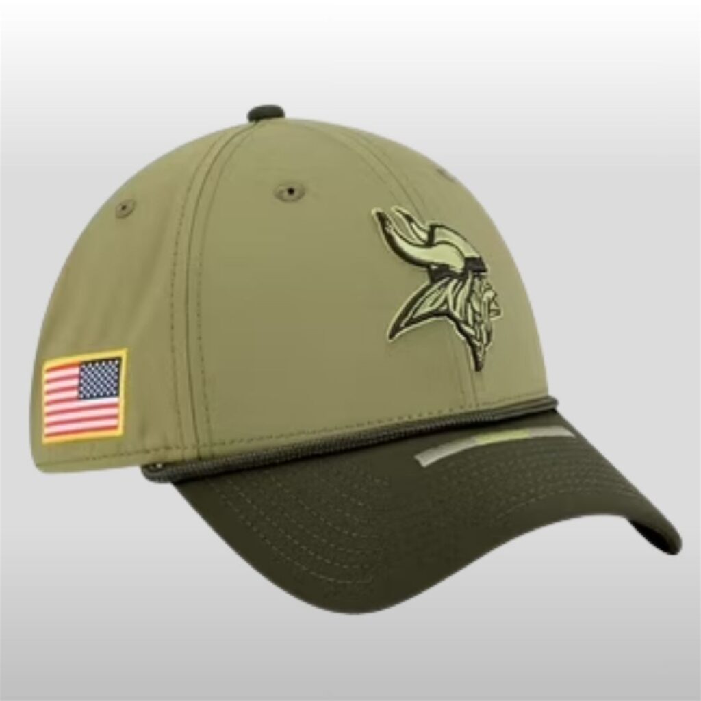 Kevin O'Connell 2025 Vikings Salute to Service Hat