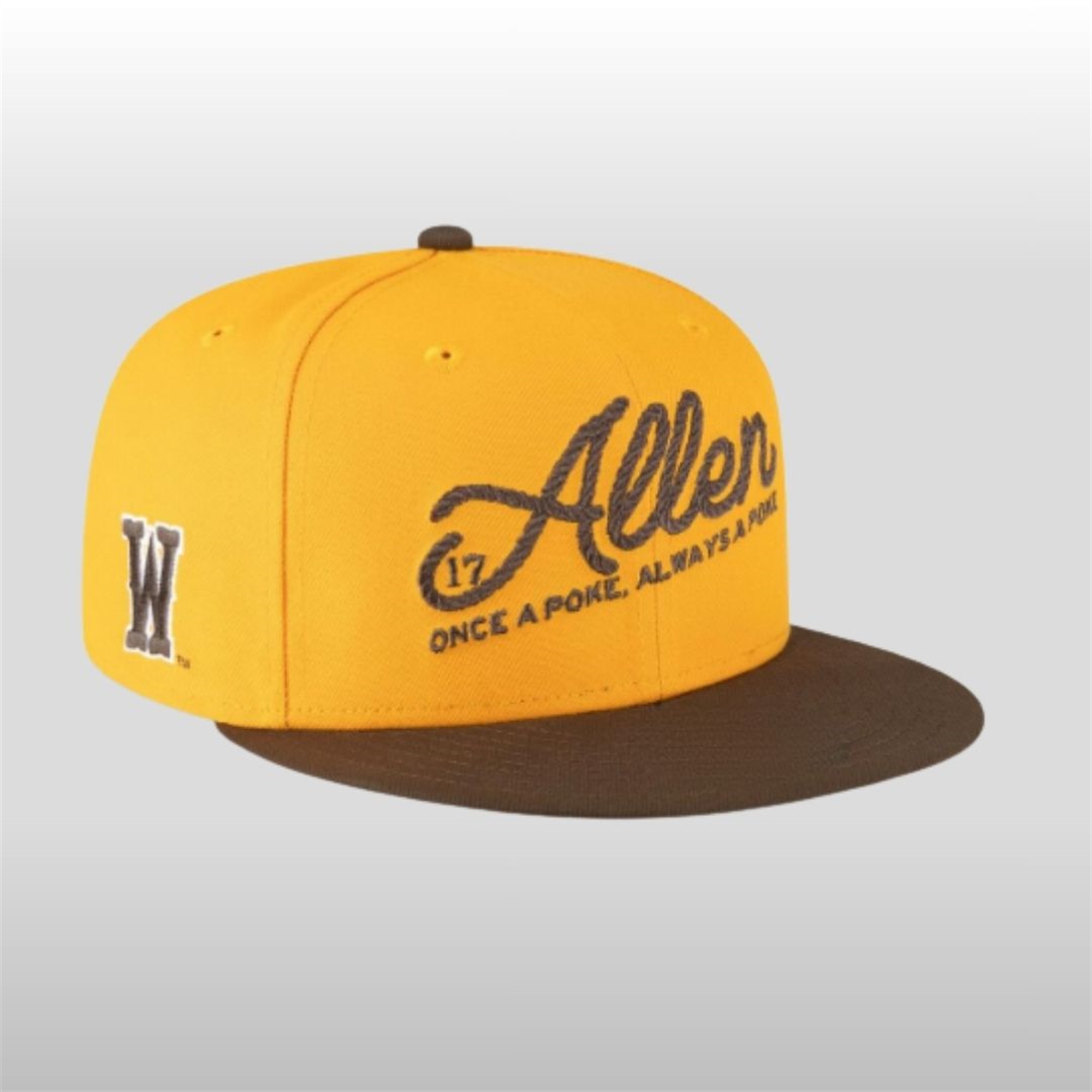 Wyoming Cowboys Josh Allen Jersey Retirement Hat Wyoming Cowboys Josh Allen Jersey Retirement Hat