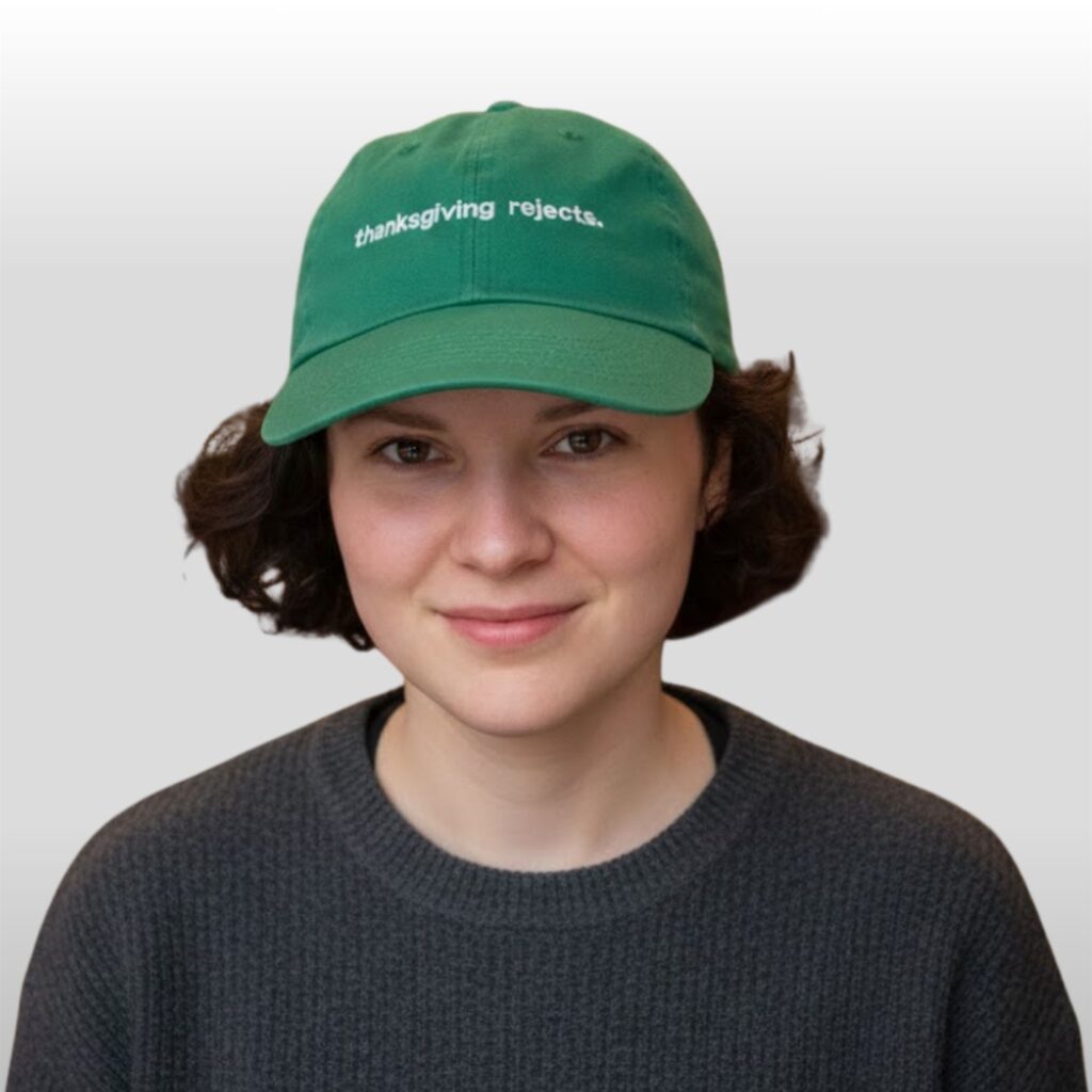 Lena Dunham Thanksgiving Rejects Hat