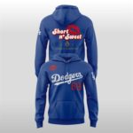 Los Angeles Dodgers Carpenter Short N Sweet Tour Hoodie