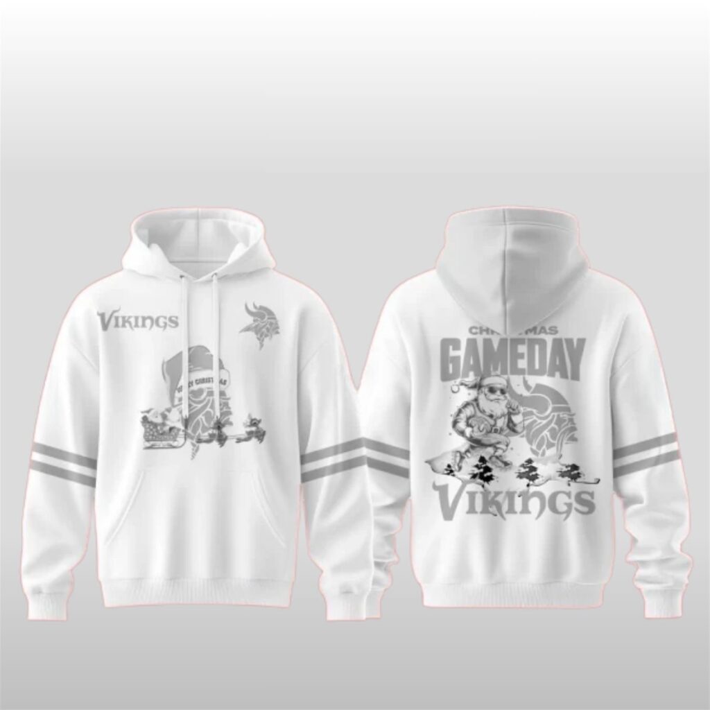 Minnesota Vikings Christmas Game Day 2025 Hoodie