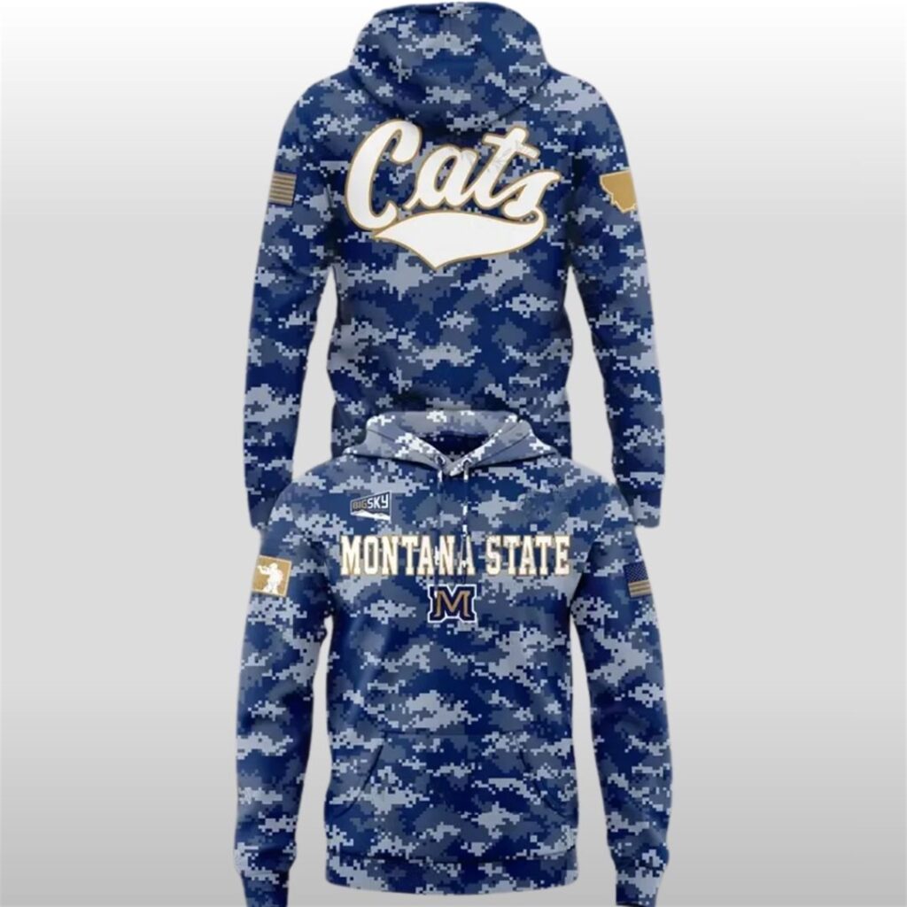 Montana State Football 2025 Military Appreciation Hoodie 5 Montana State Football 2025 Military Appreciation Hoodie